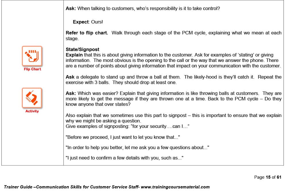 Samples-Trainers Guide - Communication Skills for Customer Service Staff-2