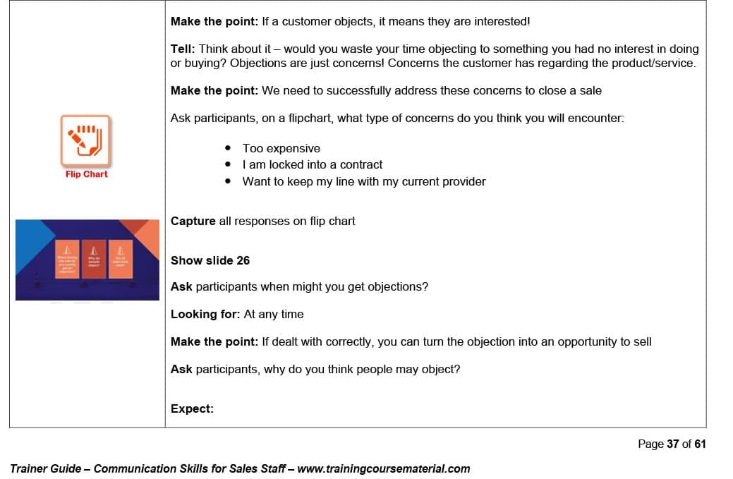 Samples-Trainers Guide – Communication Skills for Sales Staff-Final-4
