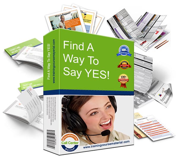 Find a way to say YES! (Telephone customer service)